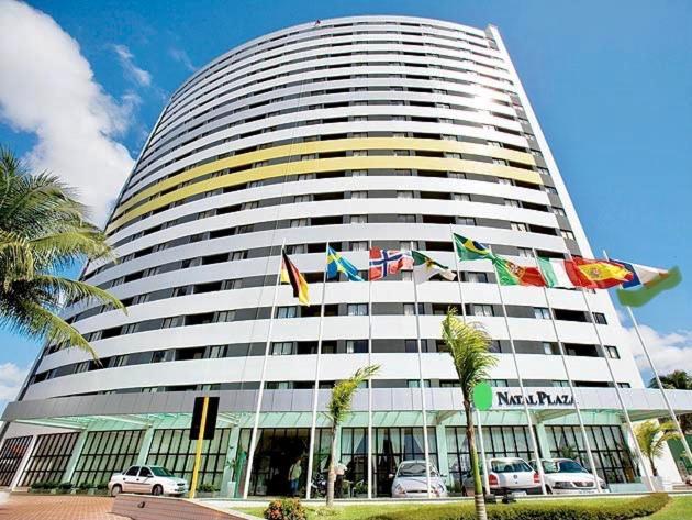 Suites Natal Plaza 4 Estrelas - Vista Mar - Ponta Negra Экстерьер фото