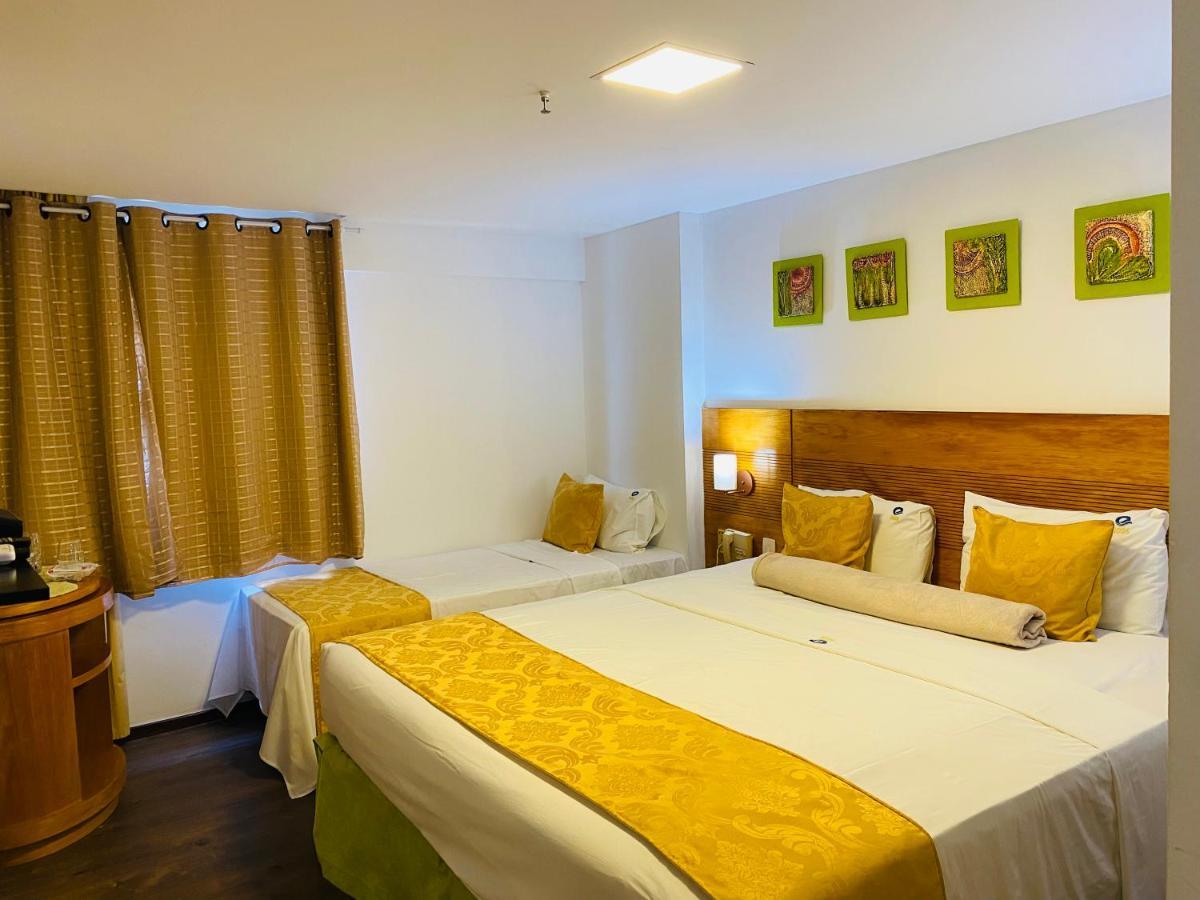 Suites Natal Plaza 4 Estrelas - Vista Mar - Ponta Negra Экстерьер фото