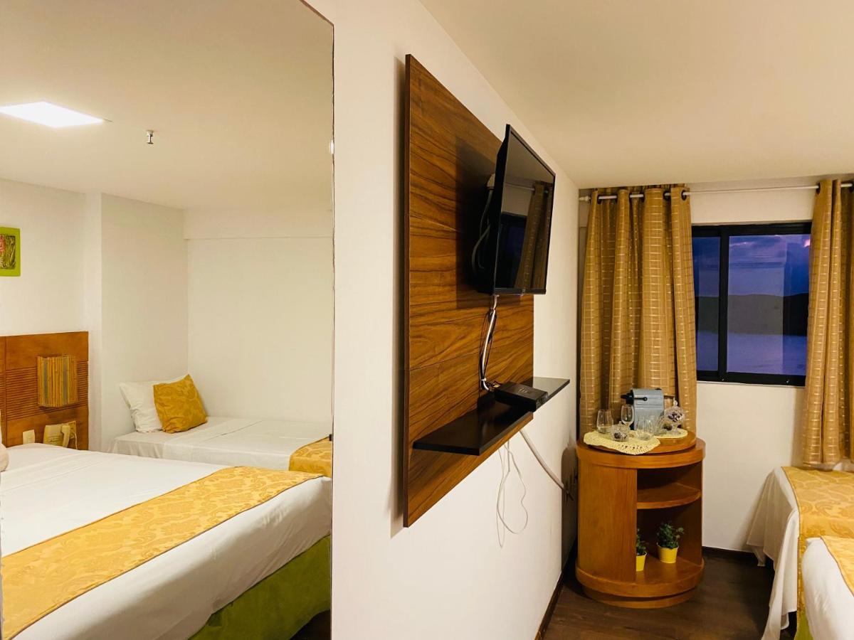 Suites Natal Plaza 4 Estrelas - Vista Mar - Ponta Negra Экстерьер фото